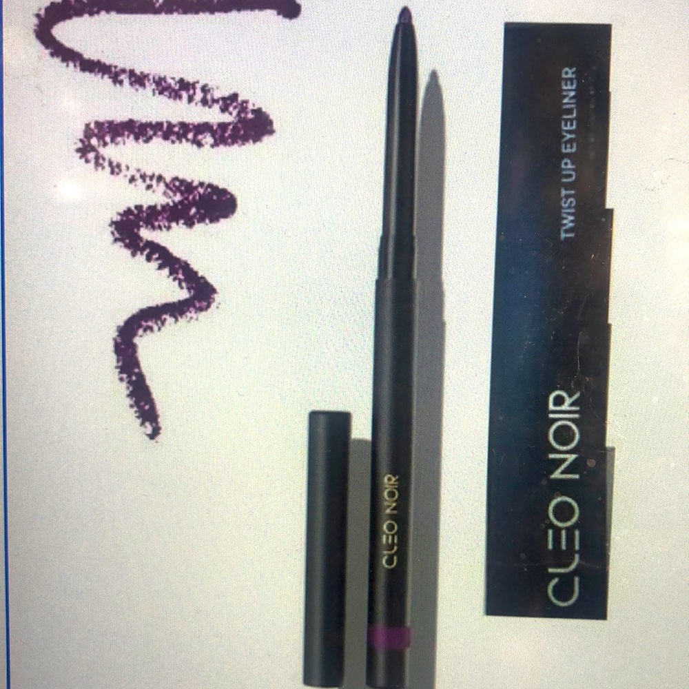 NIB Cleo Noir Twist Up Eyeliner in Purple